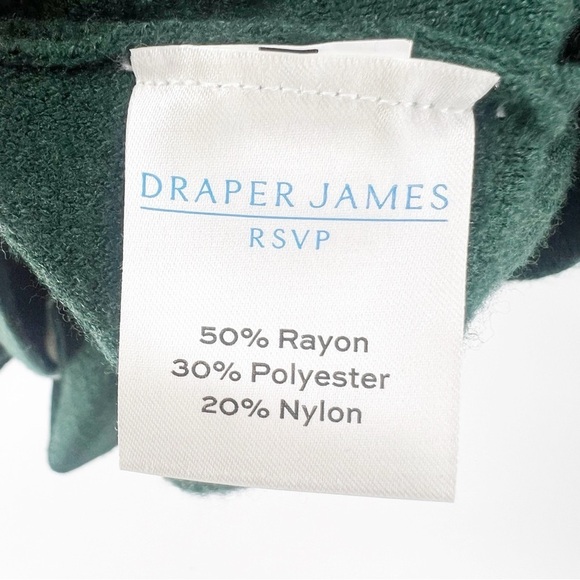 ✅ Draper James RSVP Women’s Button Down Belt Cardigan Green w/White Size XXL - Picture 2 of 5